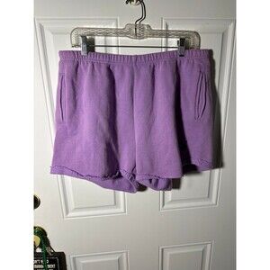 Playboy Purple Sweat Shorts